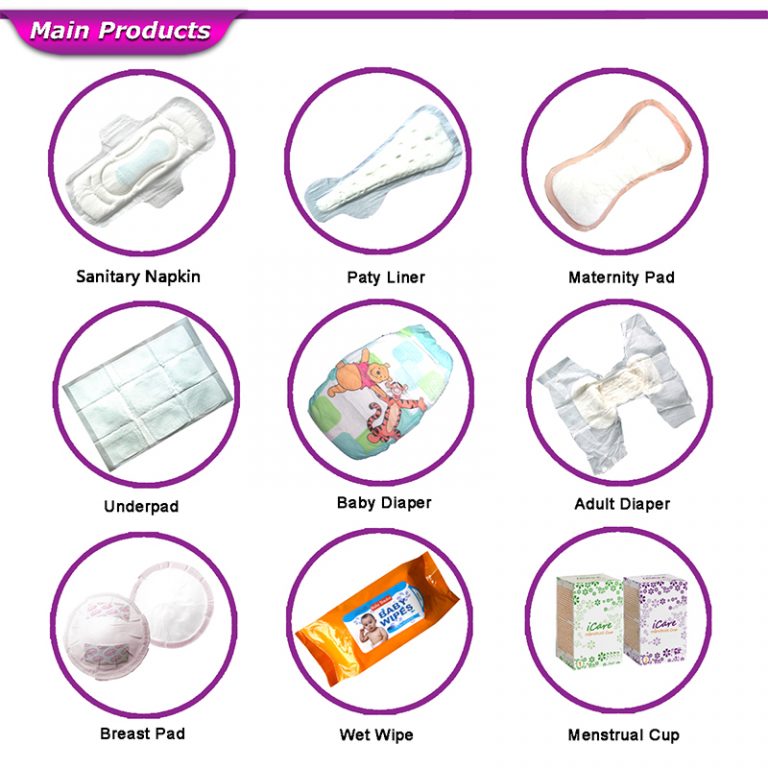 Sanitary Pads Manufacturers in China,Scented Pads Supplier