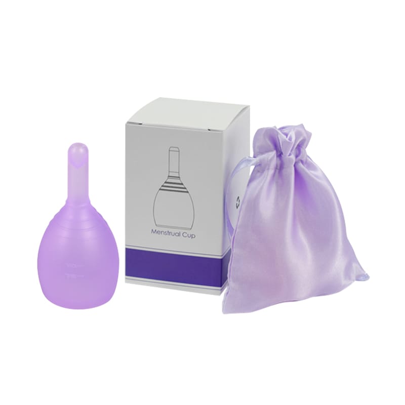 menstrual cup with valve