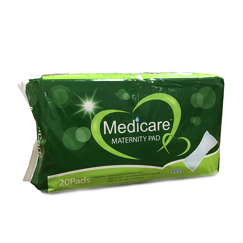 Maternity Pads with Disposable bag (Box of 10, 420 mm, XXXL Size) 